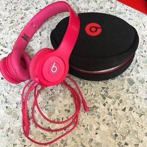 Beats by Dr. Dre Solo HD Wired Pink Headphones